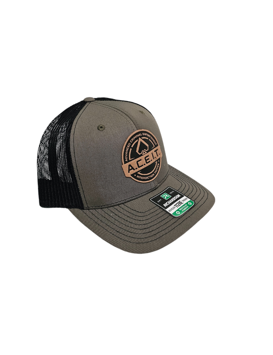 ACE IT Patched Hat Green and Black